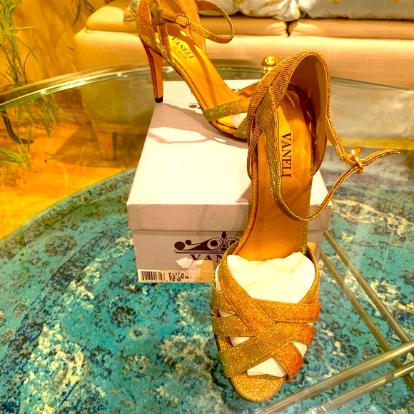 ✨Vaneli Di Notte✨ Elita Metallic Silver Labryfab - Picture 7 of 9